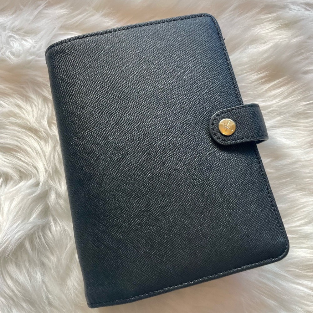 Kikki K Black Personal Size Agenda